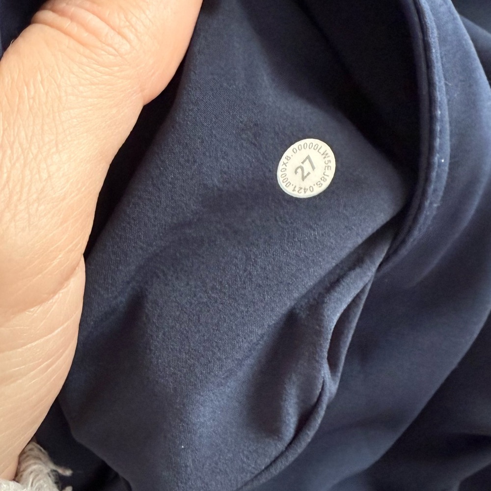 lululemon athletica Navy Slim Tech Trousers - Picture 16 of 16